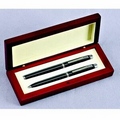 Rectangular Rosewood Pen Set (ENGRAVED)